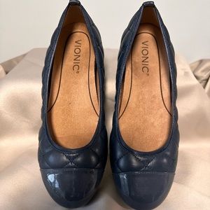 Vionic Navy Blue Flats